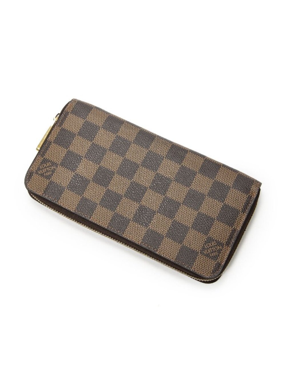 Louis Vuitton Zippy Wallet Brown Damier Ebene